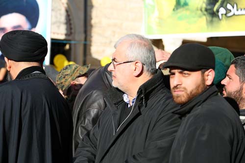 حزب الله وجماهير المقاومة الاسلامية يواصلون تشييع شهداء القنيطرة السورية 