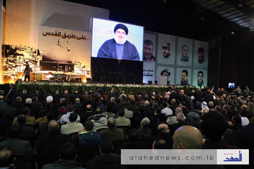 بالصور.. الإحتفال الذي أقامه حزب الله في مجمع سيد الشهداء في ذكرى شهداء القنيطرة