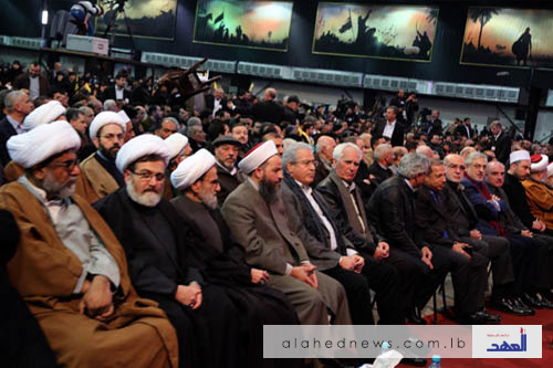 بالصور.. الإحتفال الذي أقامه حزب الله في مجمع سيد الشهداء في ذكرى شهداء القنيطرة