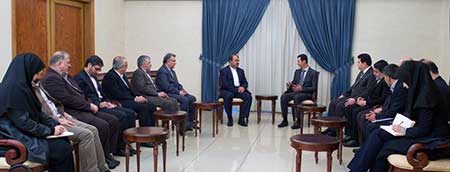 تنمية العلاقات الاقتصادية الإيرانية - السورية