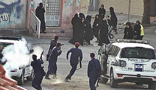 الأمن البحريني يقمع النساء البحرين..من ينتصر في نهاية المطاف؟