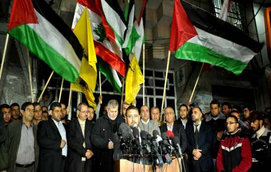 &rsquo;عملية شبعا&rsquo; البطولية تجمع الفلسطينيين في وقفة بغزة تأييداً للمقاومة