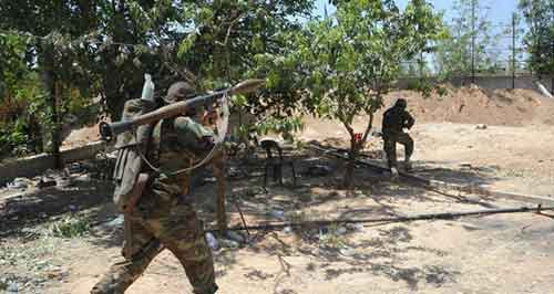 ارتفاع حدة الإشتباكات في دمشق وريفها 
