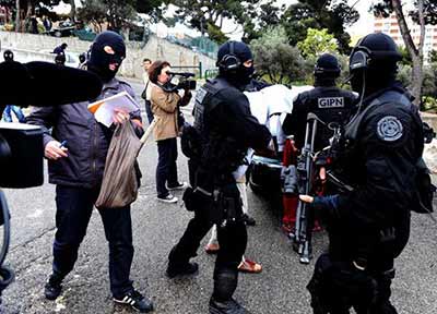 الموقوفون أقرباء لاشخاص غادروا إلى سوريا للقتال مع المجموعات المسلحة  