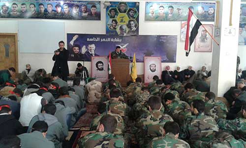 مجلس عزاء حسيني في نبل والزهراء عن أرواح شهداء المقاومة في القنيطرة