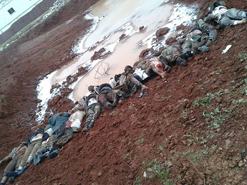 بالفيديو: قتلى &rsquo;جبهة النصرة&rsquo; في نبل والزهراء