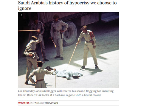 روبرت فيسك يتحدّث عن تاريخ النفاق الوهابي