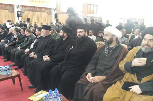 حزب الله يواصل تقبل التعازي والتبريكات بشهداء القنيطرة في الجنوب 