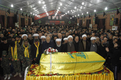 حزب الله يشيّع الشهيدين عبدالله وقعون