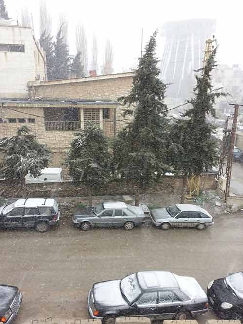  &rsquo;ويندي&rsquo; تعصف اليوم في لبنان.. رياح وثلوج وأمطار غزيرة