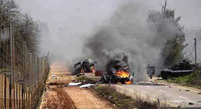 موقع &rsquo;والاه&rsquo; ينشر رواية عسكرية لما حصل مع الآلية العسكرية الصهيونية في مزارع شبعا