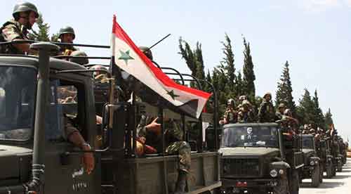 الجيش السوري يستعيد &rsquo;الدناجي&rsquo; ويتقدم بريف درعا 
