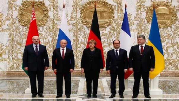 قمة &rsquo;رباعية النورماندي&rsquo; بشأن أوكرانيا تواصل أعمالها في مينسك