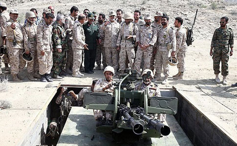 انتهاء مناورات الرسول الاعظم 9 الإيرانية باختبار سلاح استراتيجي جديد