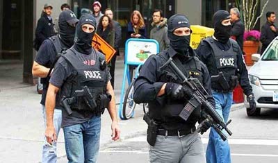 الشرطة الكندية تحبط هجوماً لمجموعة مسلحة 