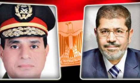 عبد الفتاح السيسي ومحمد مرسي كي لا تتحول مصر الى عراق