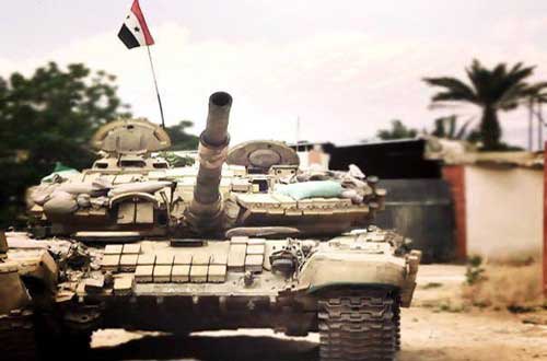 الجيش السوري يستهدف المسلحين في درعا ويكبدهم خسائر في بصرى الشام