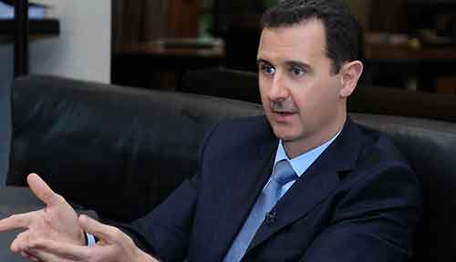 الرئيس الاسد ردا على كيري: التغيُّر الحقيقي في المواقف الدولية يجب ان يبدأ اولا بوقف دعم الإرهابيين 