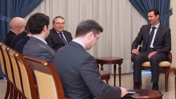 الرئيس الاسد : حريصون على إنجاح الجهود الروسية لعقد الجولة الثانية من الحوار السوري السوري في موسكو