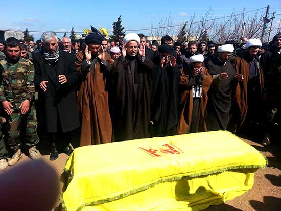 حزب الله يشيّع الشهيد علي نون 