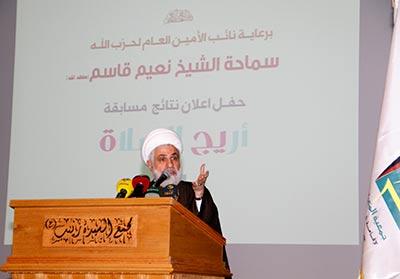 الشيخ قاسم: لانتخاب العماد عون للرئاسة لأنه الجدير والمؤهل