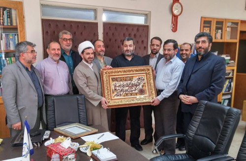 تسلم وتسليم في اتحاد الإذاعات والتلفزيونات الإسلاميّة في طهران