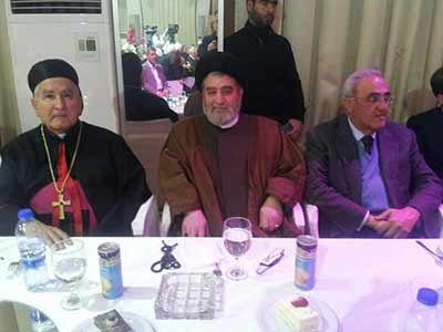 الجمعيات اﻷهلية في البقاع تُكرّم المطران عطالله برعاية السيد ابراهيم أمين السيد