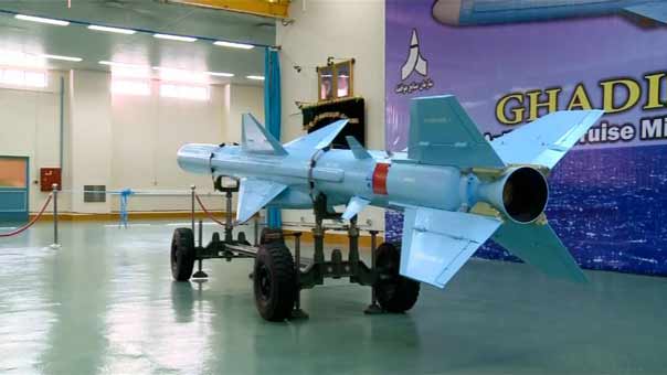 ايران تدشن خط انتاج صواريخ &rsquo;قدير&rsquo; من طراز صواريخ كروز بعيد المدى والمضاد للسفن الحربية