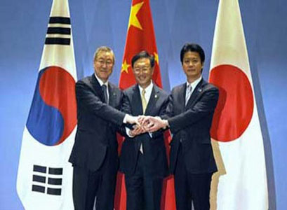 اجتماع ثلاثي بين اليابان والصين وكوريا الجنوبية