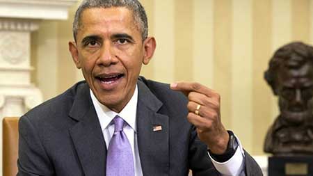 أوباما: رفض نتنياهو إقامة دولة فلسطينية يُصعّب &rsquo;إيجاد مسار للسلام&rsquo;