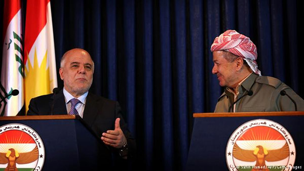 العبادي من أربيل: كل العراق سيشارك في عمليات تحرير نينوى