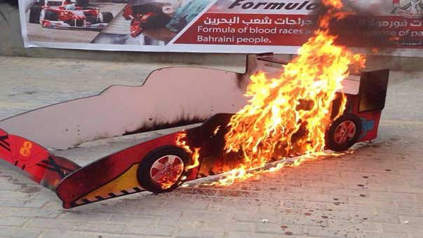 البحرينيون يواجهون السباق الدولي على أراضيهم: كلّا لفورمولا الدّم!