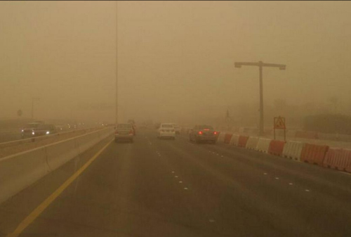 بعد السعودية.. الإمارات تواجه عاصفة غبار من العيار الثقيل