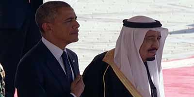  الملك السعودي والرئيس الأميركي يتباحثان بشأن التطورات في اليمن