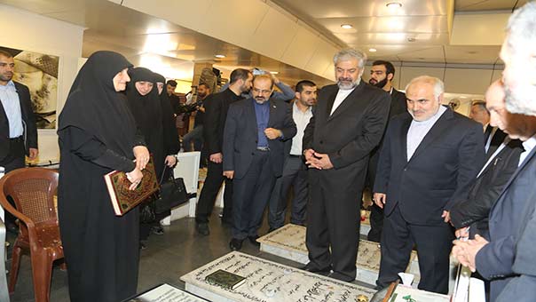 مبعوث الرئاسة الايرانية مرتضى سرمدي يستهل زيارته الى لبنان بزيارة ضريح الشهيد القائد عماد مغنية