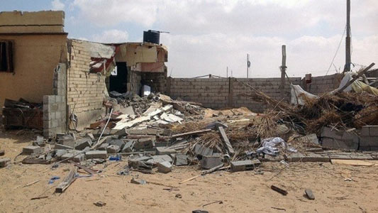 قذائف المسلحين تحصد أرواح المزيد من المدنيين في شمال سيناء المصرية
