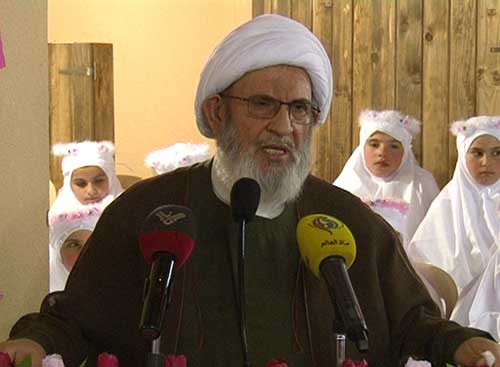 الشيخ يزبك: نلتزم بحق الدفاع عن وطننا وأمتنا