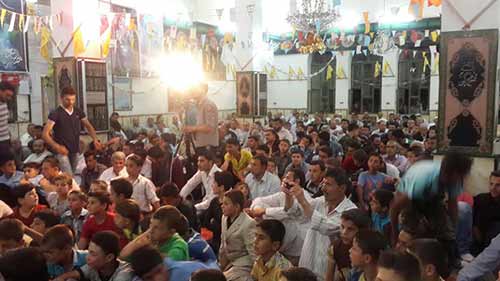 سوريا: احتفال كبير لمناسبة ولادة الإمام المهدي (عج) في مدينتي نبل والزهراء