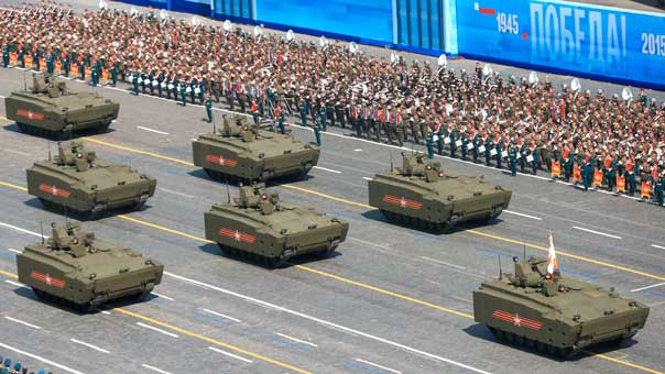 بوتين خلال عرض عسكري في الذكرى الـ70 للنصر على الفاشية: لنظام عالمي متعدد الأقطاب