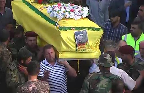 حزب الله وجمهور المقاومة شيّعوا الشهيدين عطية وناصر
