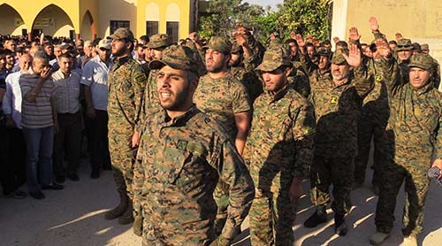 حزب الله وجمهور المقاومة شيّعوا الشهيد المجاهد أحمد البزال في البزالية البقاعية