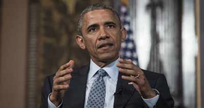 أوباما يجدد إقراره بعدم وجود حل عسكري للأزمة في سورية