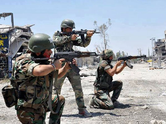 الجيش السوري يستعيد السيطرة على عدد من المناطق في محافظة حماة