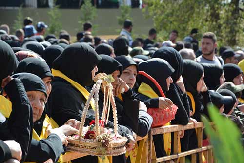 تشييع مهيب لكوكبة من الشهداء في عدة قرى جنوبية