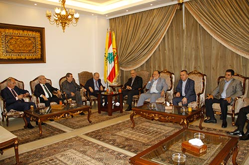 وفد من &rsquo;التغيير والاصلاح&rsquo; زار &rsquo;الوفاء للمقاومة&rsquo;.. وتأكيد على ضرورة البحث الجدي بمبادرة العماد عون