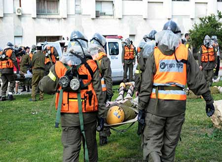 من فعاليات مناورات نقطة تحول ’اسرائيل’ تهدد لبنان بالتهجير في معرض الخوف من الحرب