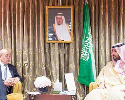 بن سلمان يُواصل لقاءاته في باريس 