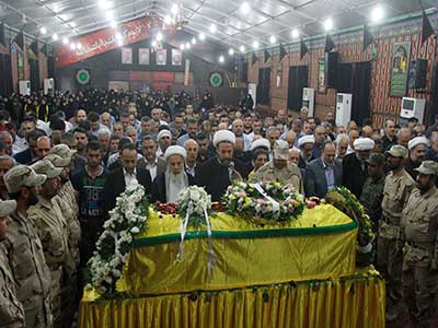 حزب الله وجمهور المقاومة يشيعون الشهيد المجاهد حسن المجتبى هاني قطايا