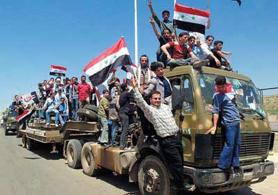 الجيش السوري الهدف المعلن بلدة ’حضر’ والحقيقة في مكان آخر
