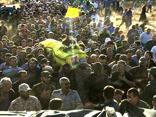 حزب الله وجمهور المقاومة شيّعوا الشهيد المجاهد علي عاقصة